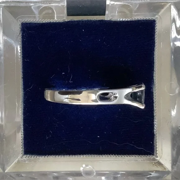 New vintage cocktail ring STG Sapphire - Picture 5 of 13